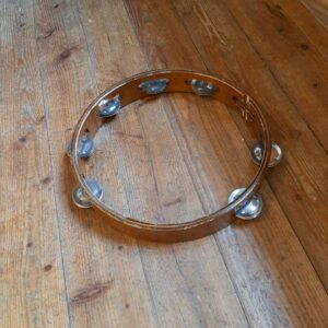 No Name Wood Tambourine