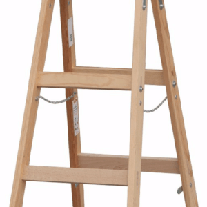 Holzleiter 3 Sprossen