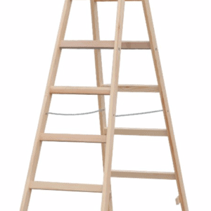 Holzleiter 6 Sprossen